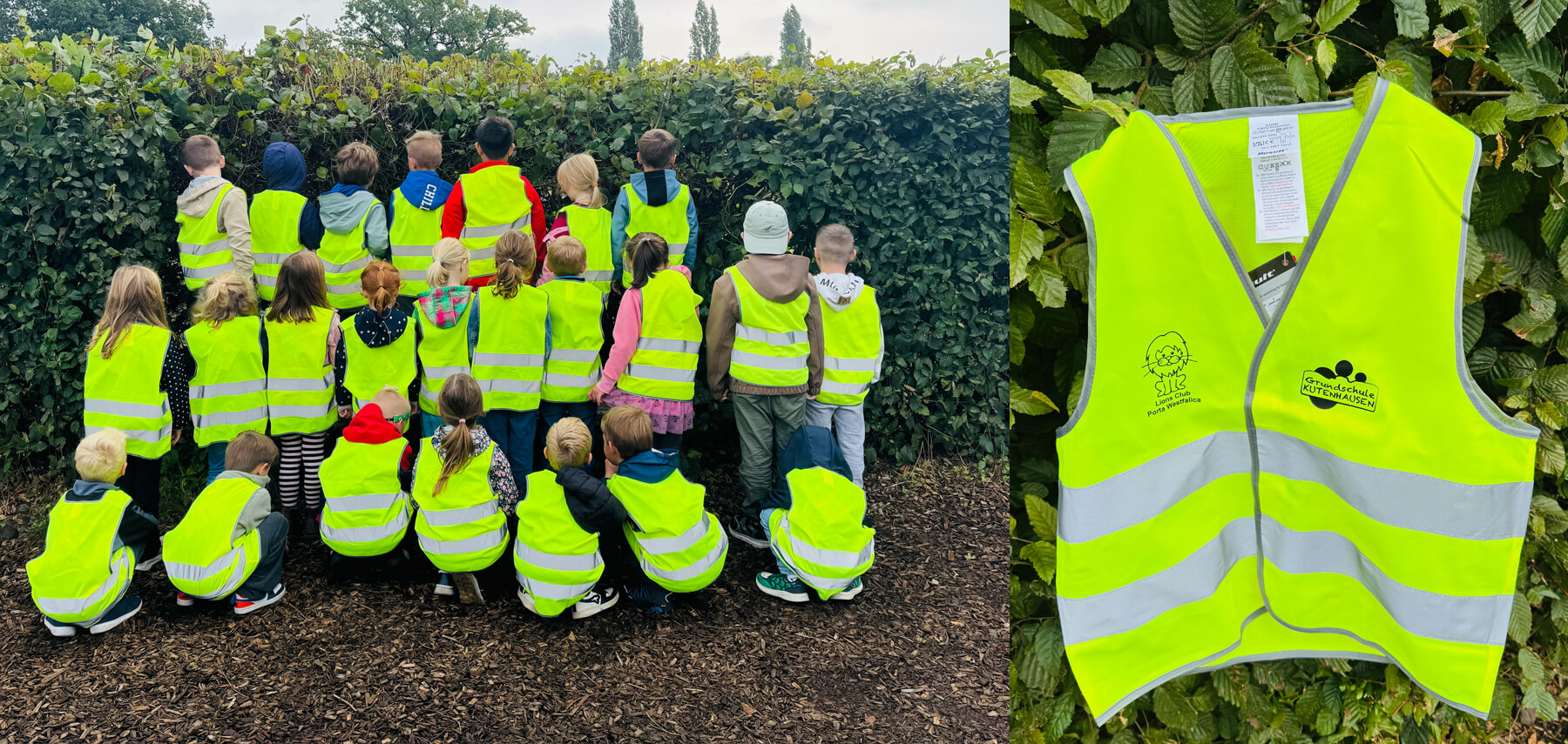Sicherheitsweste vom Lions Club