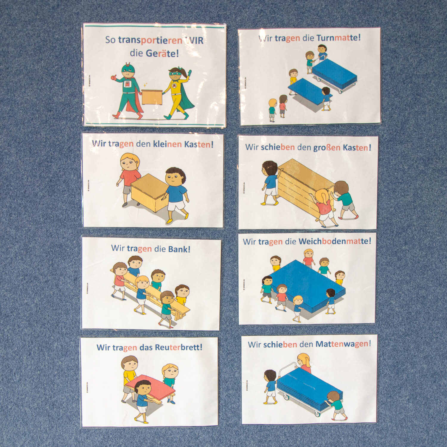 skizzen der regeln für den sportunterricht