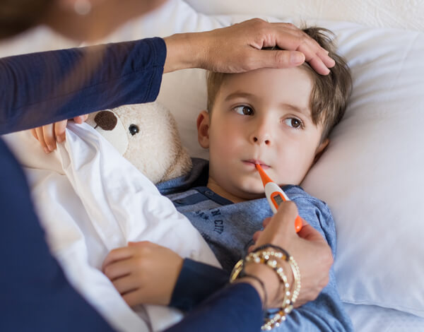 Link zur Krankmeldung des Kindes