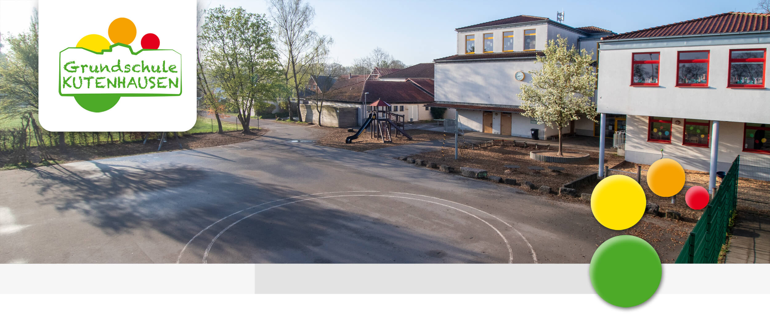 schulhof der grundschule